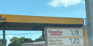 Gasolina chega a R$ 7,20 e diesel a R$ 7,55 em Sigefredo Pacheco e preocupa motoristas